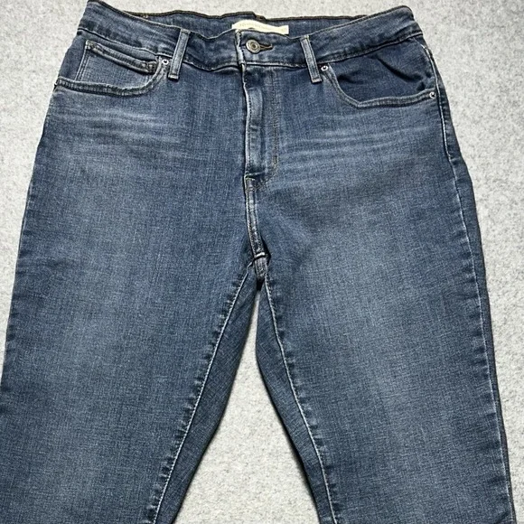 Levi's 721 High Rise Skinny Jeans Women 30 Blue Denim Stretch Casual Classic - Picture 6 of 14